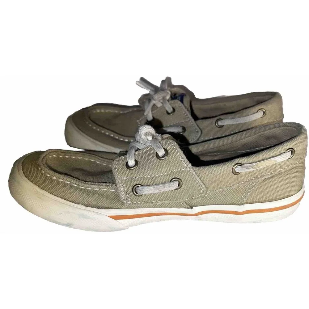 Youth Boys 12M Sperry Top Sider No Tie Boat Shoes